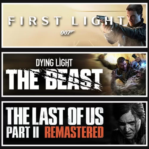 007 First L. +The Beast +Last Of Us 2